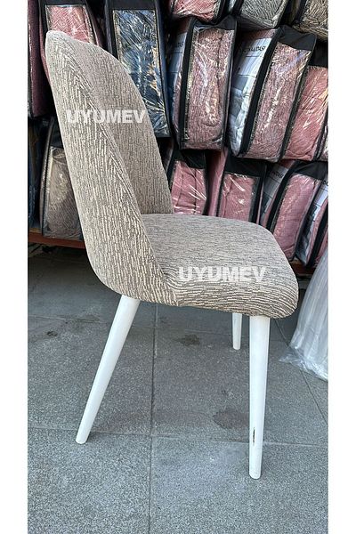 UYUMEV Μινκ Μεγάλη Οβάλ Καρέκλα - Stretch Elastic, Απλό σχέδιο, 1 Τεμάχιο