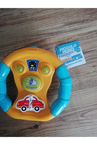 Piccolo Mondi Direksiyon Sesli Işıklı Bebek Oyuncağı