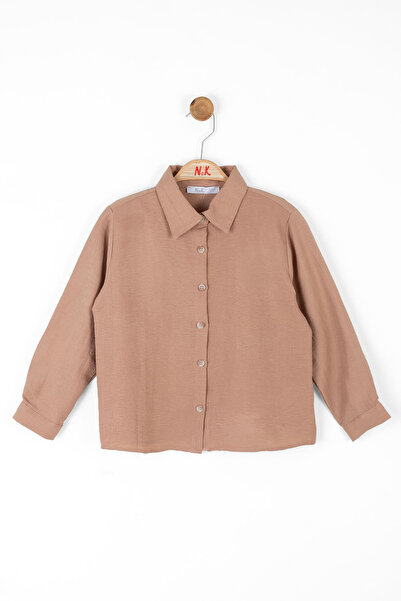nk kids NK KIDS BCd - Girl's Camel Başak Shirt 36541