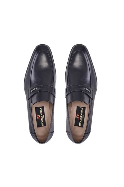 Nevzat Onay 422 klasik kösele loafer ayakkabı