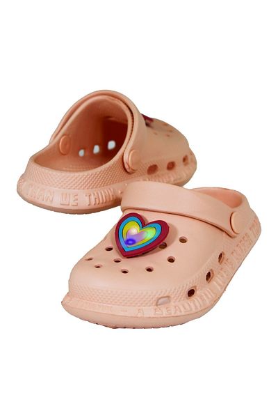 solariz Daily, Orthopedic, Non-Slip Sole Heart Figured Children's Sandals Slippers
