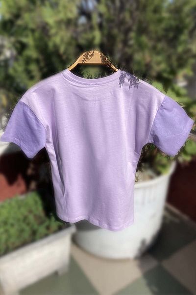 GRI MOR TEKSTIL Tricou Imprimat Bumbac Pentru Fata