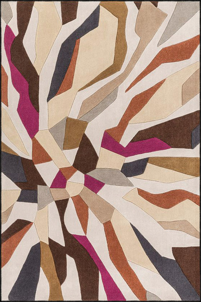 Rugs Modern Halı قاعدة منسوجة ذات طابع ملون حديث وسجادة قابلة للغسل miravip9405