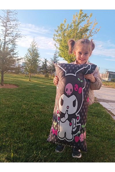 GALAXYBUTIQE Double Sided Kuromi and My Melody Hugging Pillow