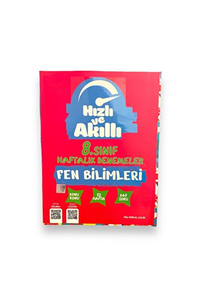 Tammat Yayıncılık Tammat Hızlı Ve Akıllı 8. Sınıf Haftalık Deneme Fen Bilimle...