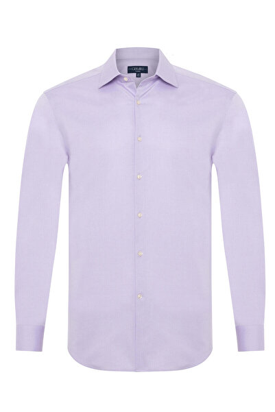 Germirli Thomas Mason Journey - Non Iron Oxford Lilac Tailor Fit Shirt