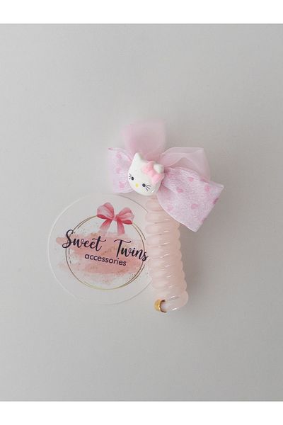 Sweet twins accessories Hello Kitty - Cataramă pentru inimă cu arc pentru paste