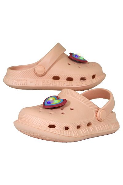 epona Daily, Orthopedic, Non-Slip Sole Heart Figured Children's Sandals Slippers