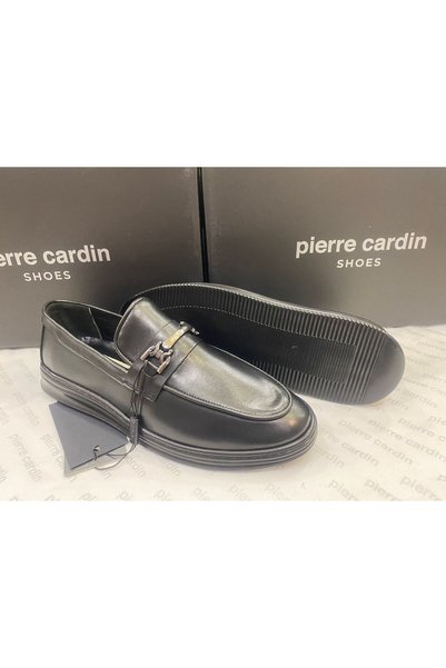 Pierre Cardin 90395 Black Lightweight Rubber Sole Casual Men's Shoes