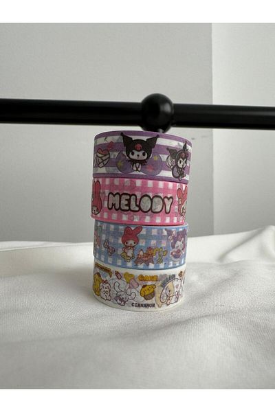 Planet Butik Kuromi Washi Tape - Set of 6