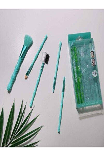 newnet Нові кольори літа - Набір з 5 макіяжних пензликів з пластиковою ручкою...