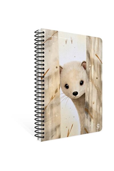 Gıpta Sneak Peek  80 Yaprak Çizgili Spralli Defter