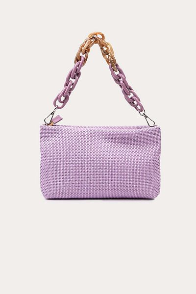 GIANNI CHIARINI Brenda Chain Strap Knitted Bag
