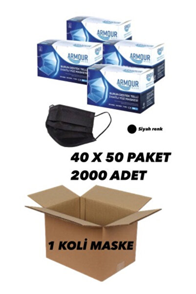 KARAKÖY TEMİN ARMOUR MASK 2000 ADET MASKE