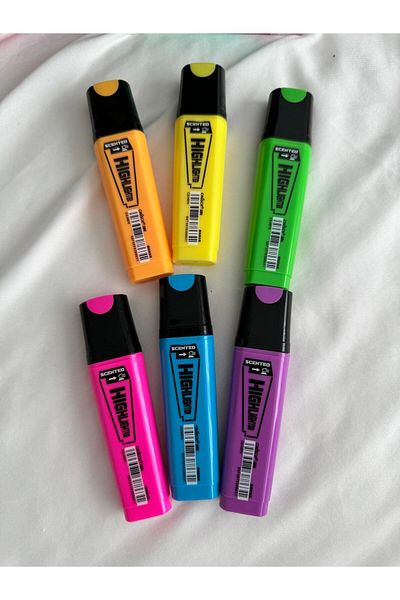 Planet Butik Chosch Scented 6-Piece High Waist Pencil Set