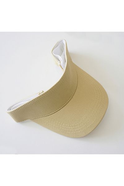 Mrey Pălărie unisex galben bej cu vizor - vizor cu velcro pălărie tenis cu protecție UV