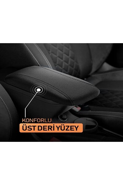 point marketing Full Fonksiyonlu Sürgülü Kol Dayama Kolçak (siyah)