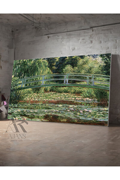 AR AJANS KANVAS TABLO Pictură decorativă pe pânză Green Walkway