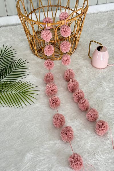 Pastelya Powder Colored Mini Pompom