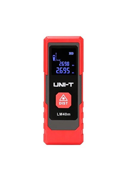 Unit Uni-t Lm 40m 40 Metre Lazermetre Mesafe Ölçer Lazer Metre