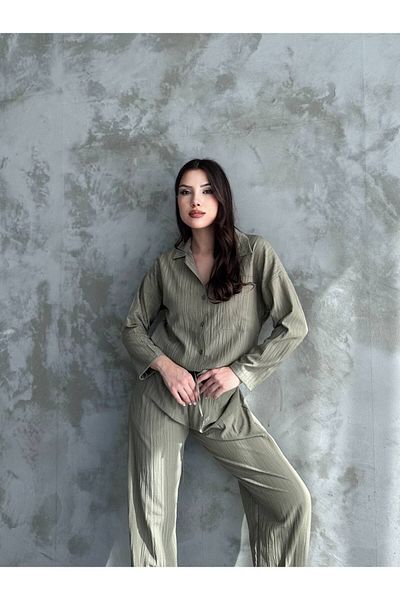 ZF BUTİK Anzugset mit kurzem Bein und Taschendetails