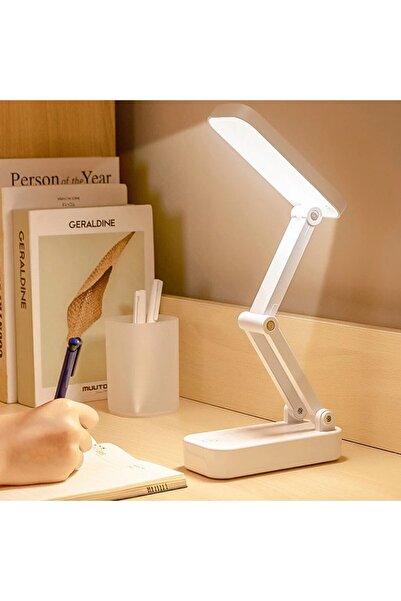 BGZ STORE Masa Lambası Katlanabilir Taşınabilir 24 LED'li - 3 Farklı Aydınlatma Moduyla Pratik ve Şık