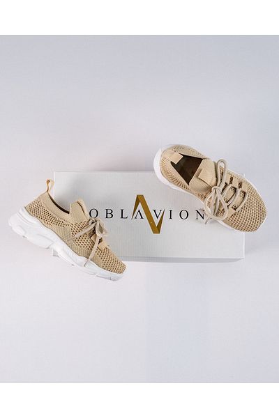 Oblavion Life Comfort Kids Bej Tricoturi zilnice Pantofi sport