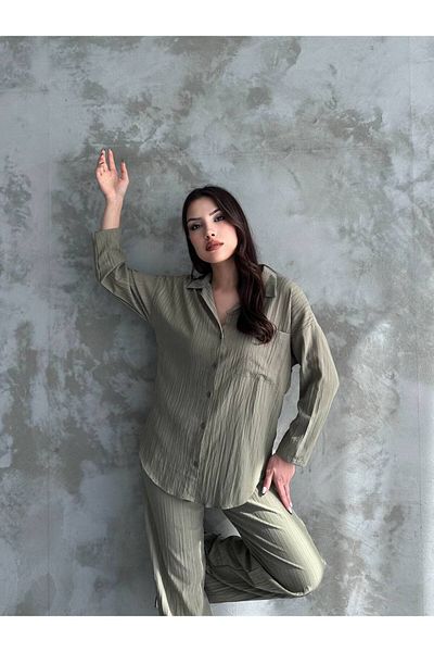 ZF BUTİK Anzugset mit kurzem Bein und Taschendetails