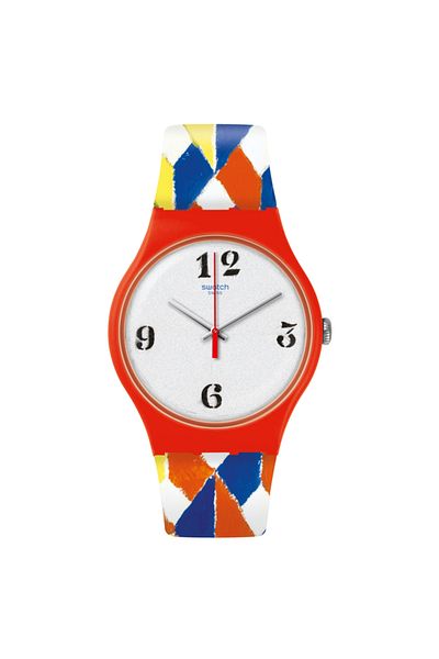Swatch SUOZ312S - Joe Tilson Venetian Wristwatch Swatch