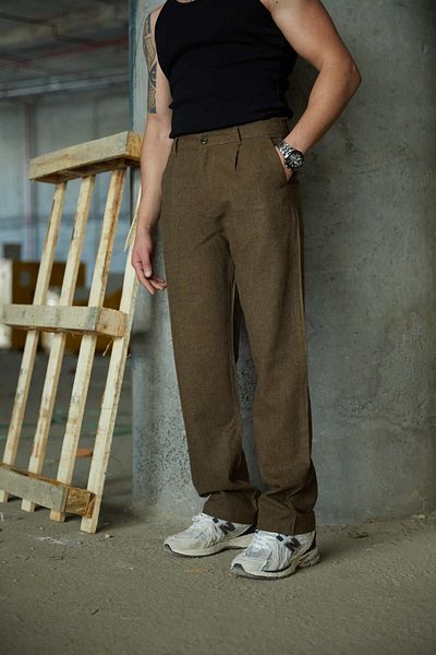 KNEC Linen Baggy Pants - Washed KC026