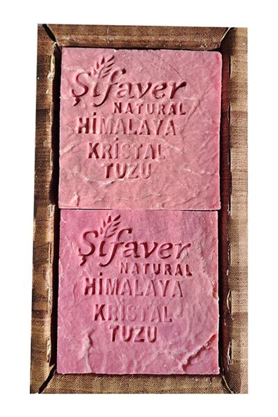 ŞİFAVER Doğal Ve El Yapımı Himalaya Himaliye Tuzu Sabunu 4 Adet 500gr