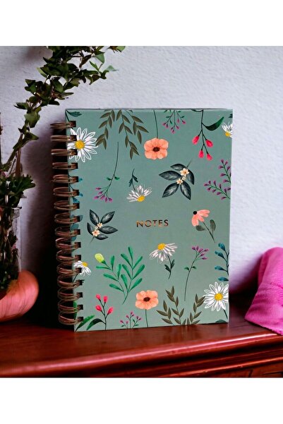 notin paper A5 15x21 Çizgili Spiralli Sert Kapak 112 Yaprak Defter