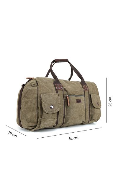 Necati Çanta Elegance and Function Anywhere Canvas Fabric Multi-Functional Bag for Travel, Daily and Sports