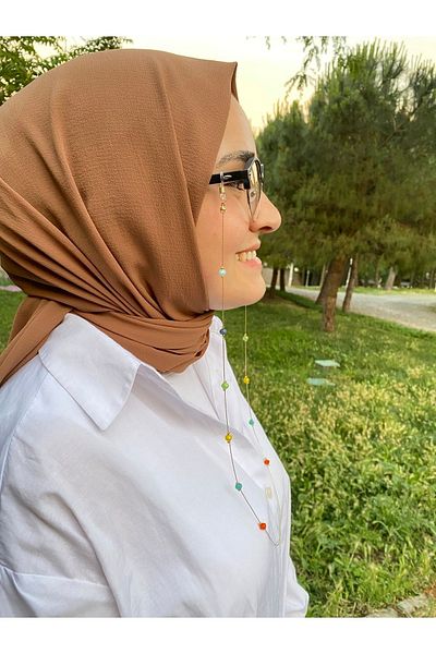 Della Pianto Colored Beads Special Design Glasses Chain