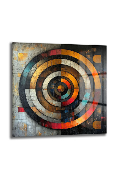 Abstract Loop Glass Table