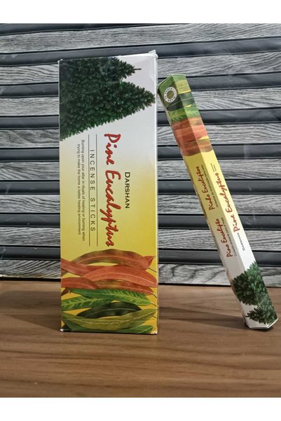 HUNATASARIM 20 Adet Çubuk Tütsü Pine Eucalyptus Kokulu