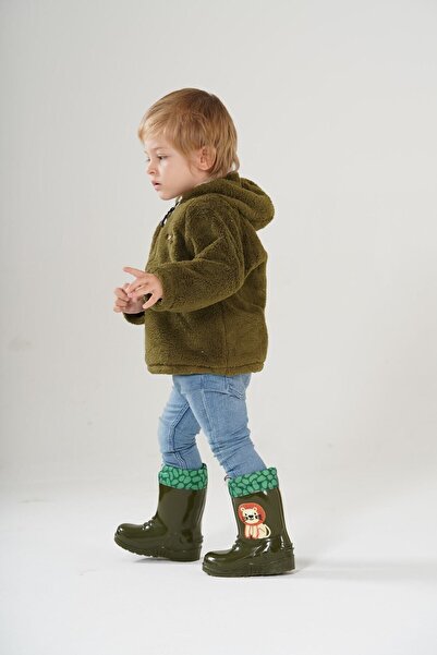 Cosy Club Shop Baby Boy Sweater - Warm, Breathable, Plush Fabric, Half Zipper...