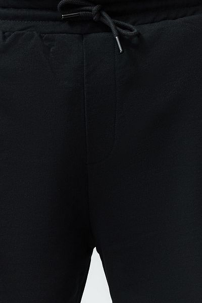Edit by Trendyol Medium Size Large Size Men's Black Shorts - Regular Fit Tmnss24Ap00006