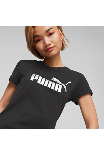 Puma T-shirt Ess Metallic Logo Tee Kadın