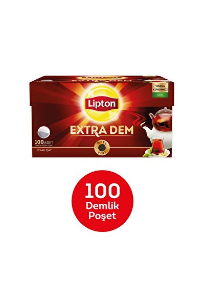 Lipton Extra Dem Demlik Poşet Çay 100'lü