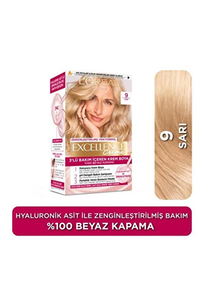 L'Oreal Paris L'Oréal Paris Excellence Creme 9 Sarı Saç Boyası