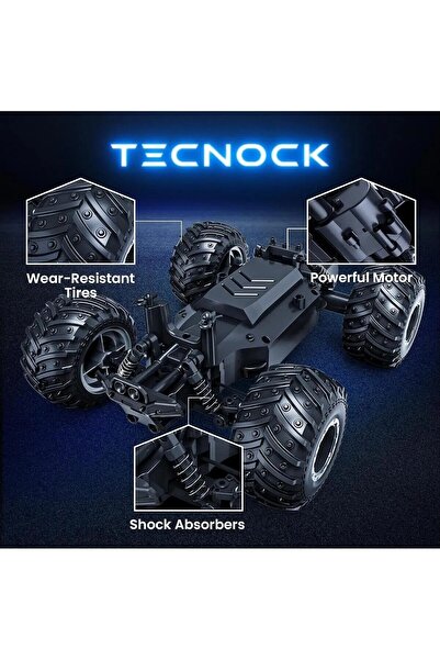 YILDIRIM OYUNCAK Uzaktan Kumandalı Full Fonksiyon Araba Şarjlı 22cm Işıklı Drift Özelikli 4x4 20 Km Hız