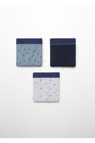 MANGO Kids Set de pijamale portocalii pentru copii