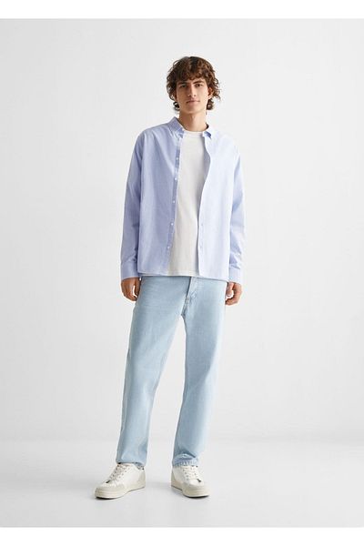Mango Teen Tricou Albastru Pentru Copii