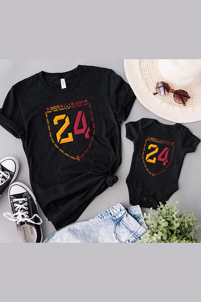 Tshirthane 24 Πρωταθλήματα Σετ Κοριτσιών Πατέρας-Γιος - Τιμή Μονού Είδους, 2 Καλάθια