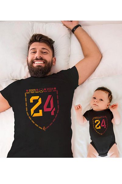 Tshirthane 24 Πρωταθλήματα Σετ Κοριτσιών Πατέρας-Γιος - Τιμή Μονού Είδους, 2 Καλάθια