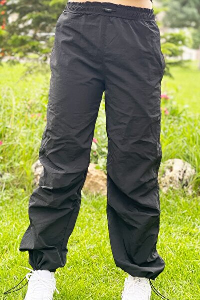 Asortik Kids Детски унисекс панталон с парашут с еластични крака