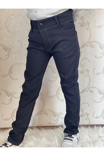 Asortik Kids Boys' Linen Trousers - Comfortable and Stylish Design