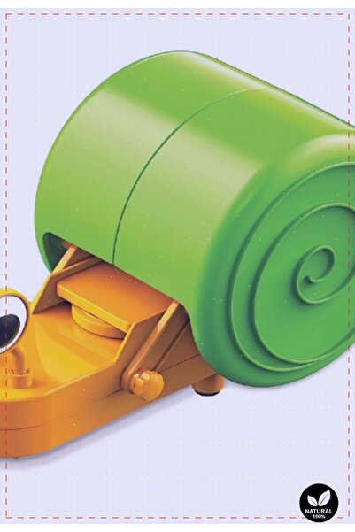 OMZ 4M Salyangoz Robot Kiti Kız Erkek Cocuk Egitici Montessori Oyuncaklar Nat...