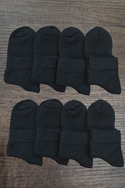 Leement socks Мъжки бамбукови чорапи 8 - безшевни, с половин крачол, с двоен пръст